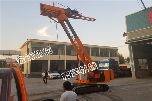 10米高邊坡基坑支護(hù)鉆機(jī)發(fā)貨福建南寧？宏潤