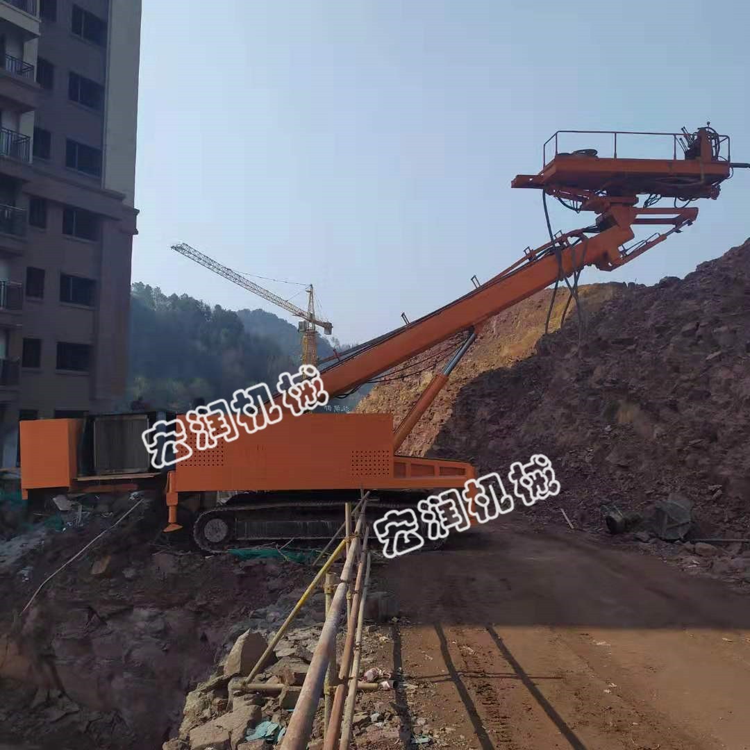 相較于傳統(tǒng)的錨固鉆機(jī)，宏潤護(hù)坡鉆機(jī)的優(yōu)勢？