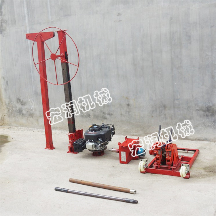 廠家生產(chǎn)汽油取芯機，戶外取芯勘探鉆機