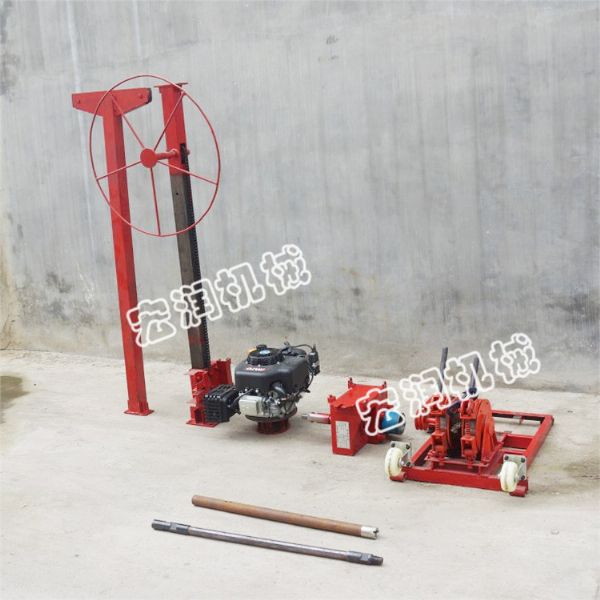 廠家生產(chǎn)汽油取芯機，戶外取芯勘探鉆機