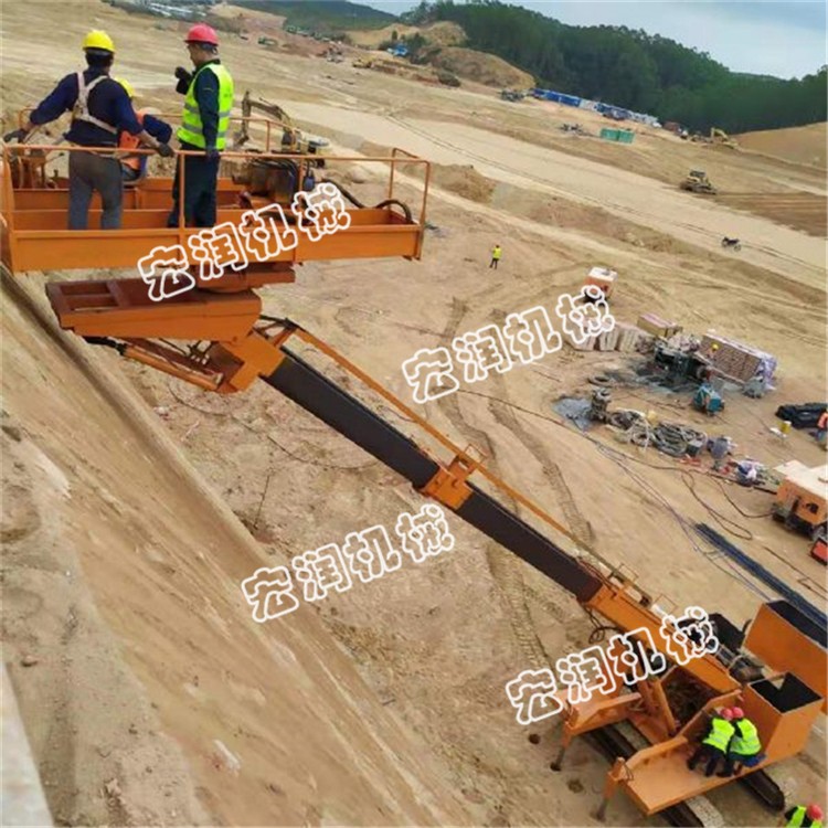建筑工程專用護(hù)坡錨固鉆機(jī)，高邊坡鉆機(jī)